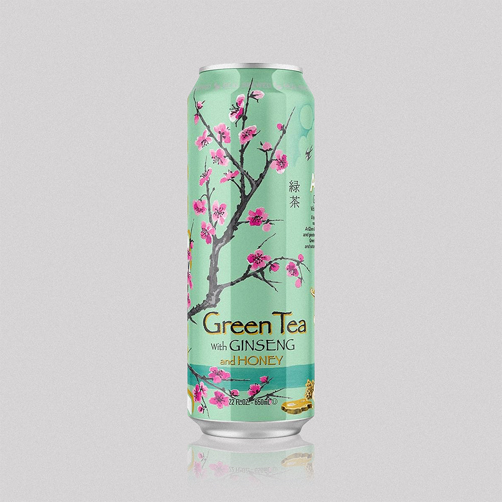 ARIZONA GREEN TEA WITH GINSENG AND HONEY