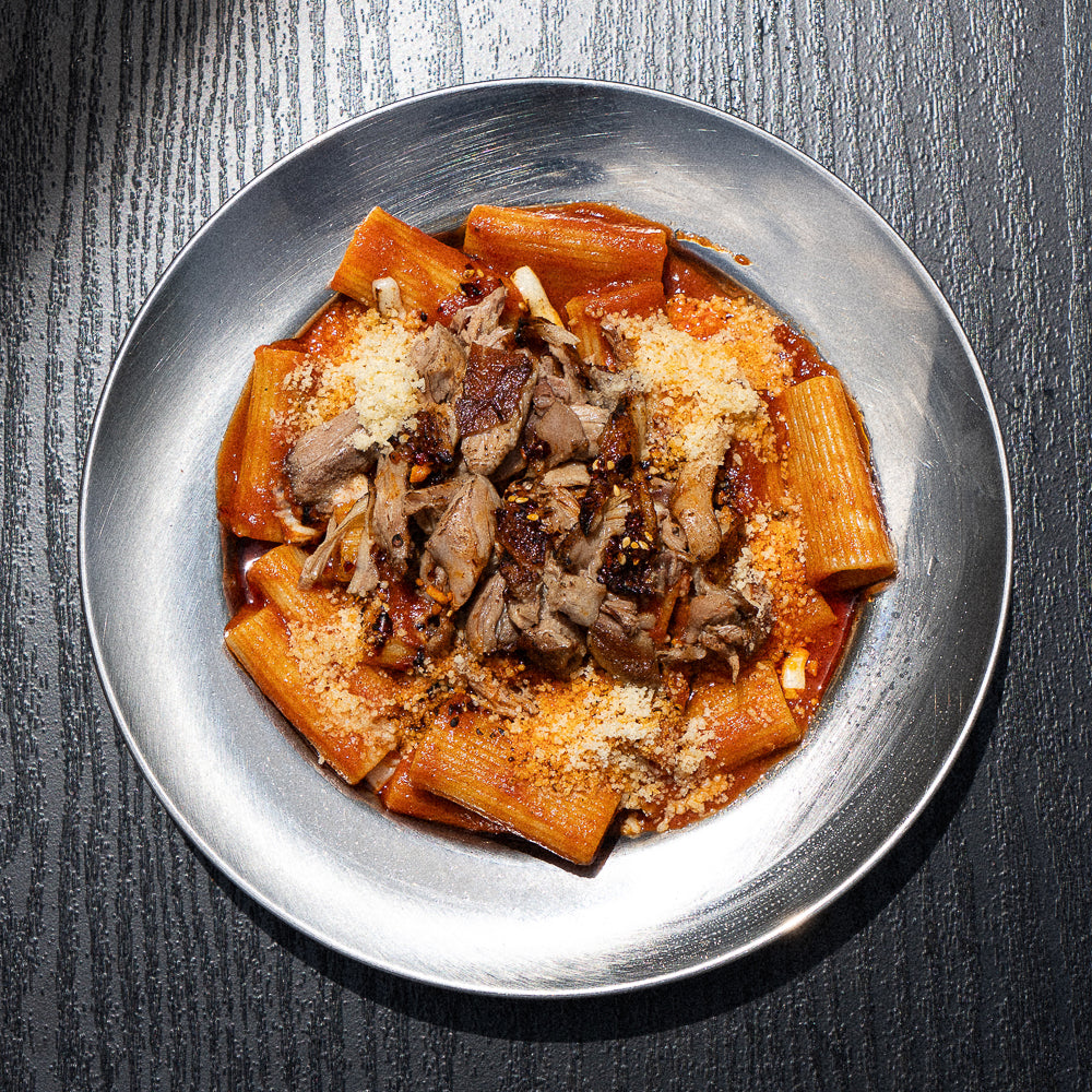 DUCK RAGU RIGATONI