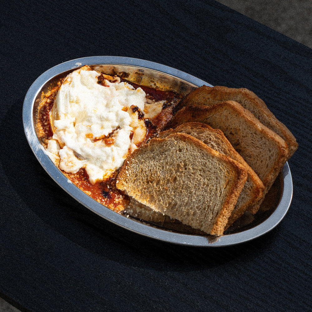 LARGE BURRATA WITH SOURDOUGH TOAST